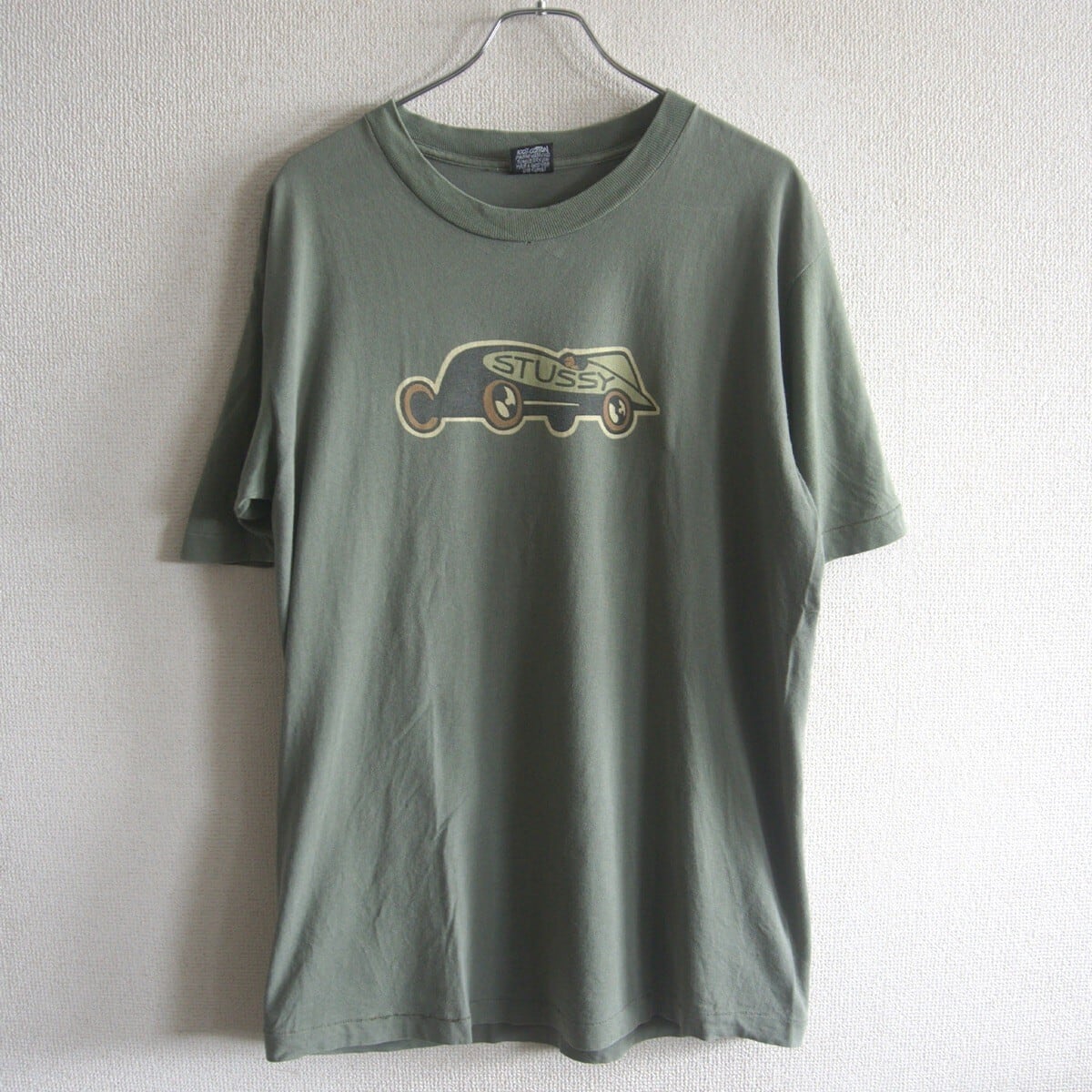 00s】OLD STUSSY【ギャルソン ランダムボタン シャツ 】XL