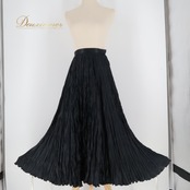 社交ダンス 衣装 スカート ブラック系 チャコット Chacott レッスン 練習 レッスンウェア 練習着 黒 無地 シンプル 華やか シャーリング 軽やか ふんわり おしゃれ 上品 大人っぽい 日本製 大人用 ダンスウエア 楽な着心地 おしゃれなデザイン スポーツ 女性用 スカートタイプ ダンスレッスン スタイリッシュ フィット感
