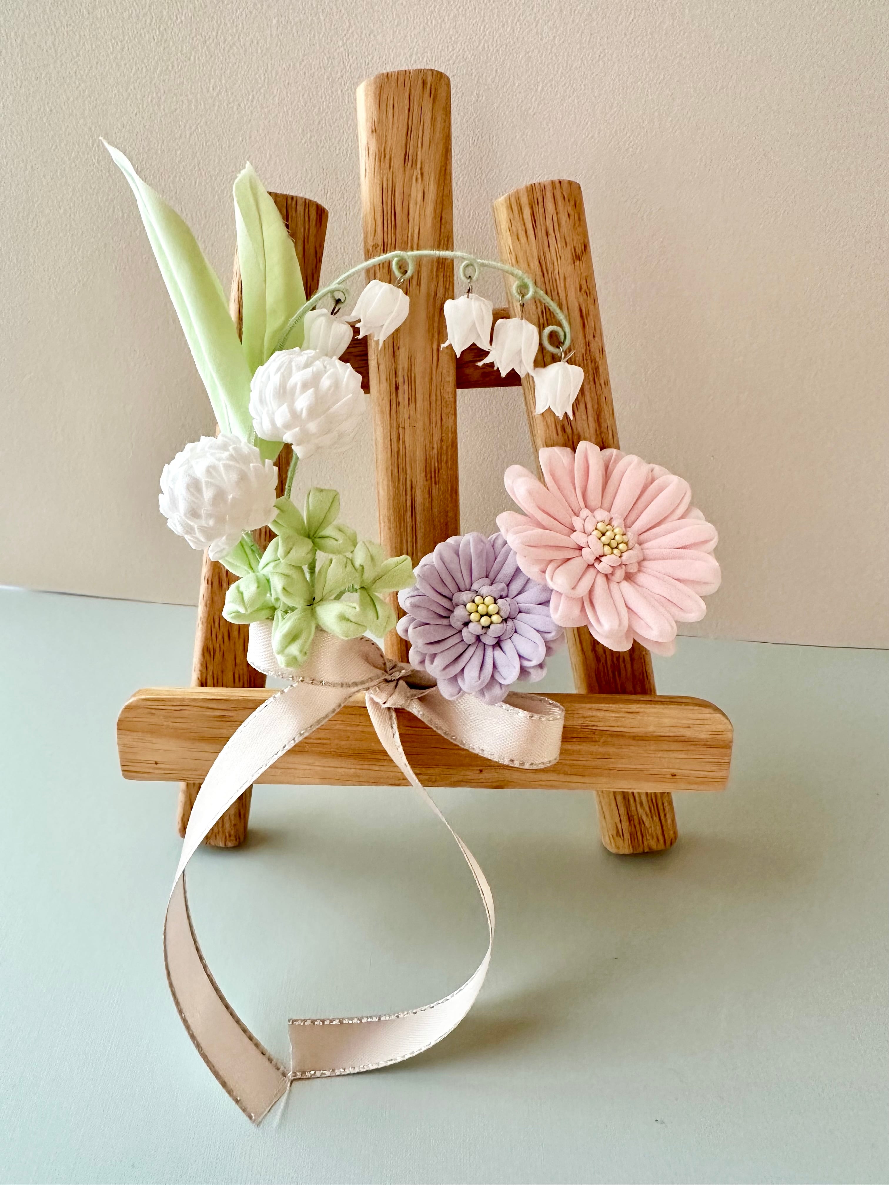 オンラインつまみ細工 洋花コース | kotoyuri