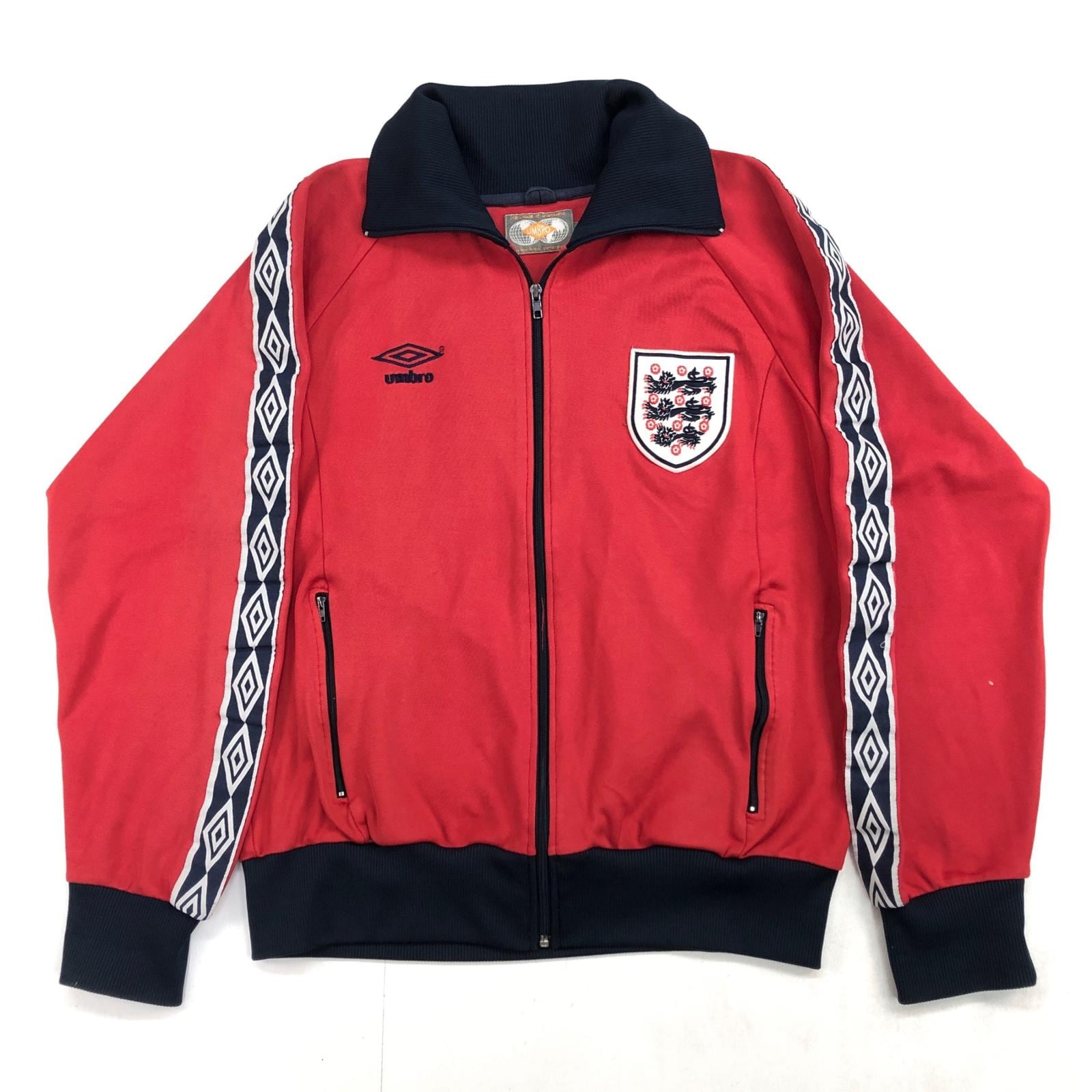 UMBRO アンブロ 80- 90年代あたり ENGLAND 代表 初期ロゴ 旧ロゴ 肩袖