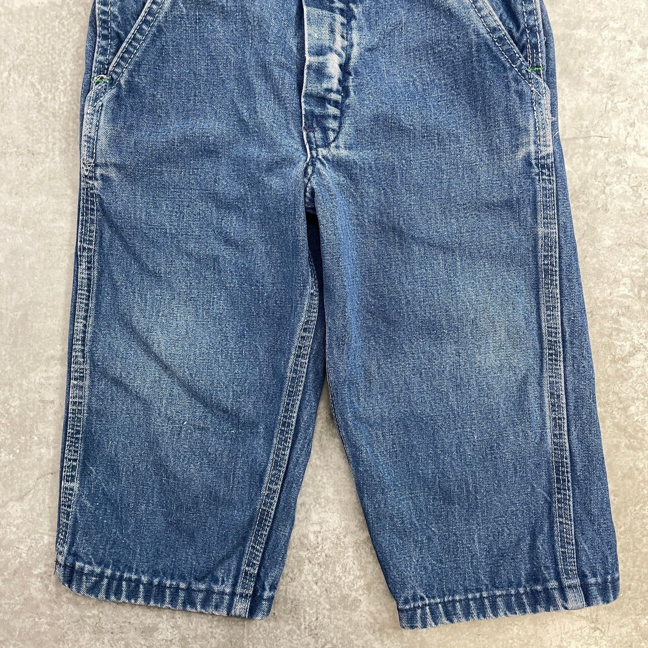 kids】70年代 USA製 OSHKOSH オシュコシュ デニム オーバーオール