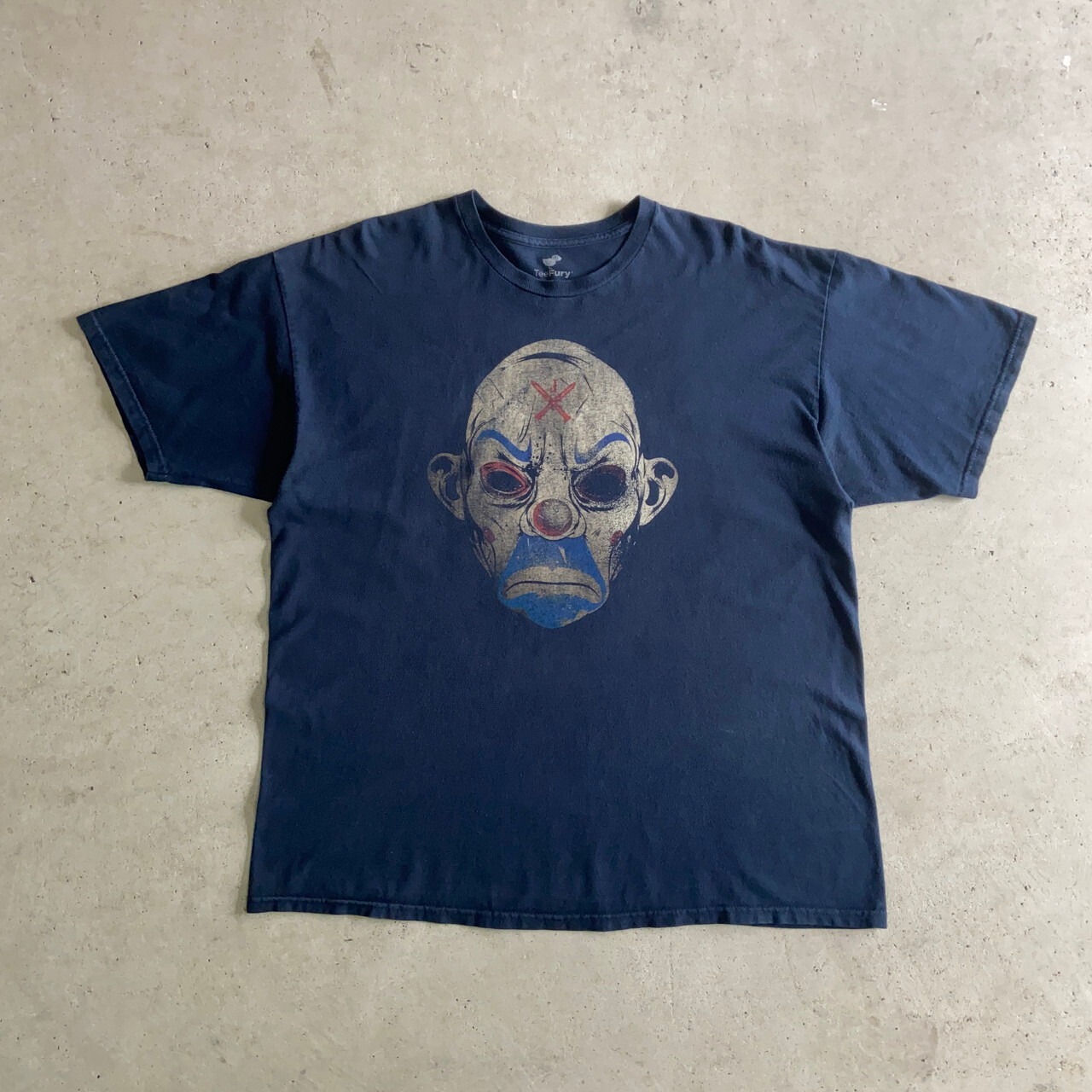 JOKER ジョーカー ピエロマスク プリントTシャツ メンズXL 古着 