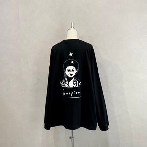「Scorpion」ビッグシルエットロングスリーブTシャツ【Yuki Horimoto】