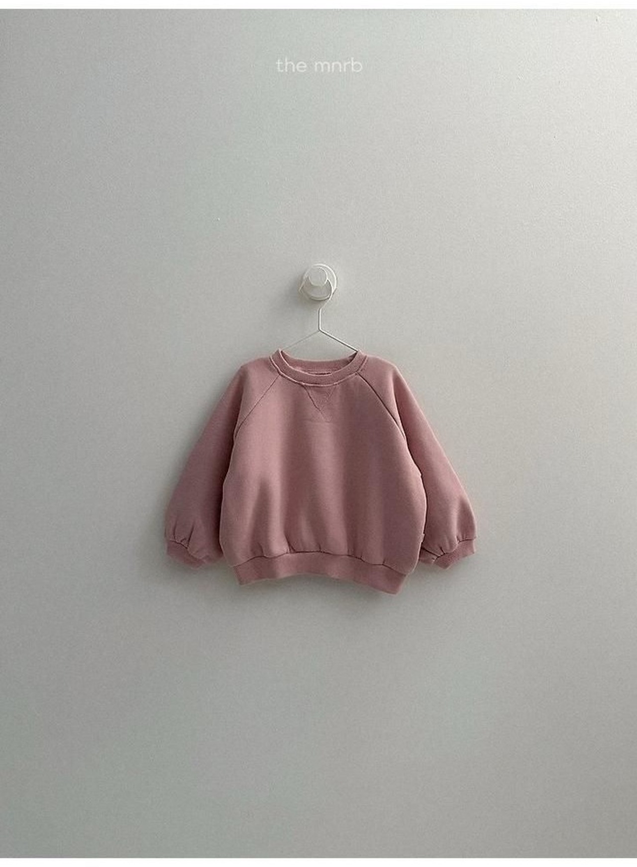 〖取寄〗韓国子供服 / 26winter / minirobe / ラグランラウンドトレーナー / キッズ *S~XL*