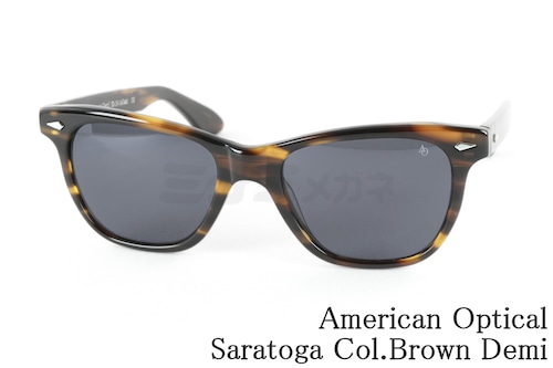 American Optical サングラス Saratoga Col.Brown Demi ウェリントン アメリカンオプティカル サラトガ AO 正規品