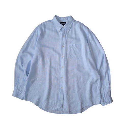 “90s LANDS’END” linen shirt