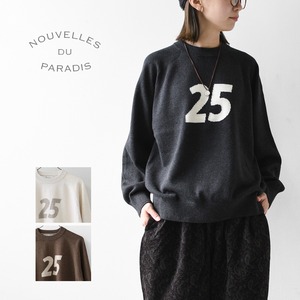 NOUVELLES DU PARADIS [ヌーヴェル ドゥ パラディ]  ナンバープルオーバー [PK26303] ・LADY'S [2026AW]