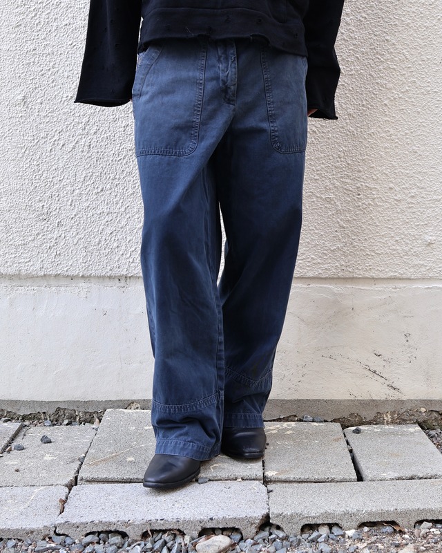 【DRIES VAN NOTEN】deformed work pants