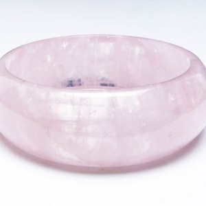 ローズクォーツ バングル 一点物 [M便 1/10] 111-37038