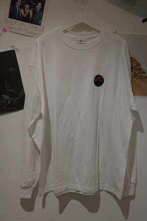 SARCASTIC : SARX Records L/S Tee SAR262004 C/# WHITE SIZE XL
