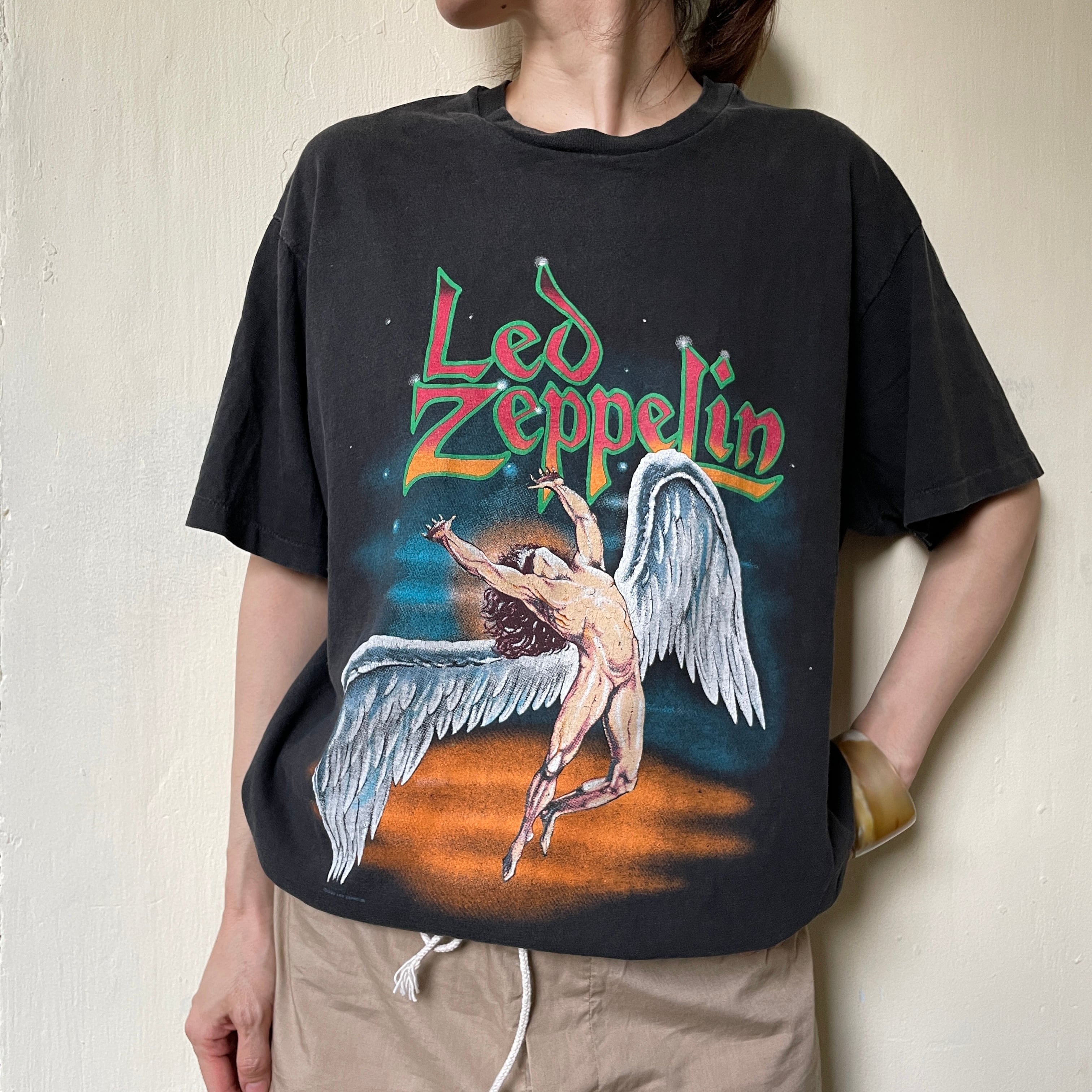 80s 90s レッドツェッペリン スペシャルビンテージ Tシャツ 黒 L