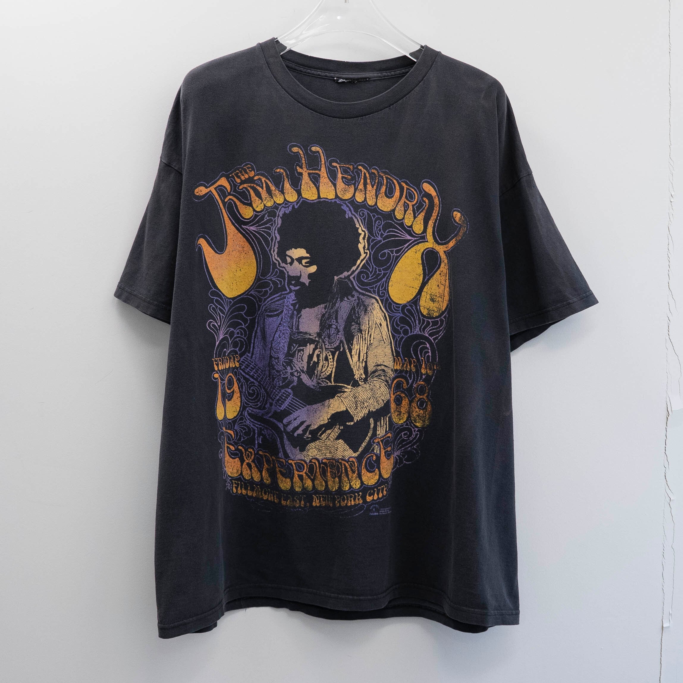 Jimi Hendrix " Fillmore East NY " Cut Tag Fits XL 【E2-60】