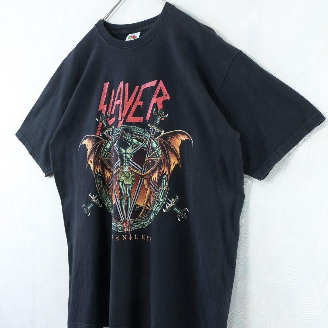 SLAYER スレイヤー Tシャツ バンドT ミュージック M 2018年製 | 人も