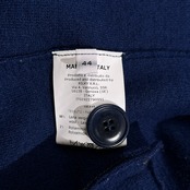 ROSSO35 ロッソ トレンタチンクエ ウール 2B ジャケット サイズ 44 /ブルー/イタリア製/レディース