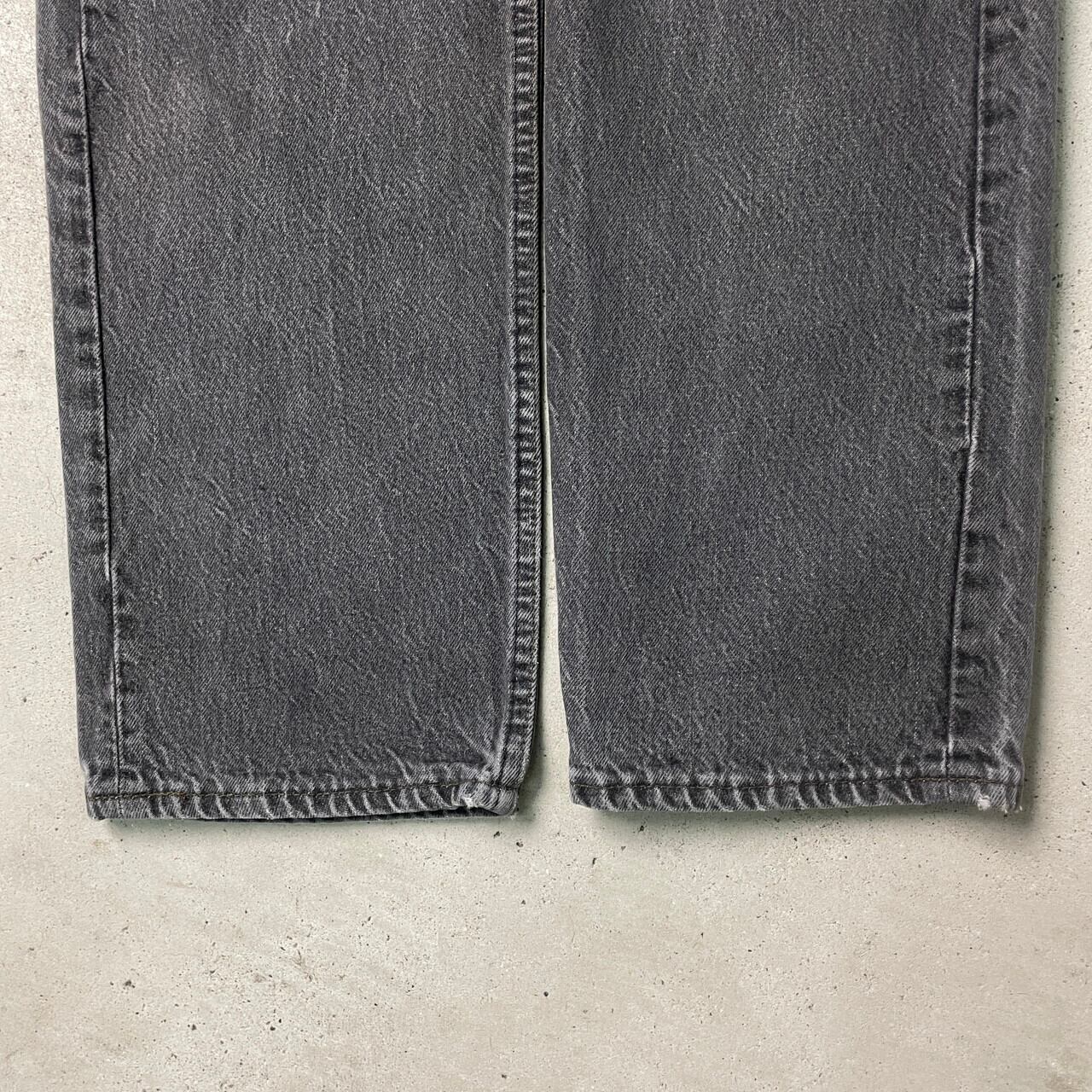 90年代 USA製 Levi's リーバイス 501 0658 先染め ブラック デニム