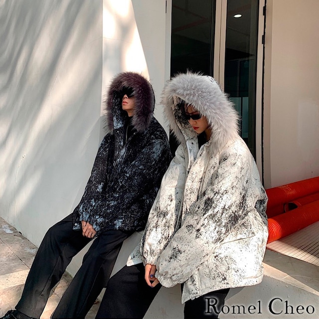 3月7日入荷予定 Romelcheo 中綿 ウインタージャケット コート メンズ レディース ユニセックス ブルゾン コート フェイクファー 韓国 モノトーン 白黒 冬 アウター 防寒 暖かい ストリート系 カジュアル ファッション ロメルチェオ Romelcheo 3月7日入荷予定 Romelcheo 中綿 ウインタージャケット コート メンズ レディース ユニセックス ブルゾン コート フェイクファー 韓国 モノトーン 白黒 冬 アウター 防寒 暖かい ストリート系 カジュアル ファッション ロメルチェオ Romelcheo