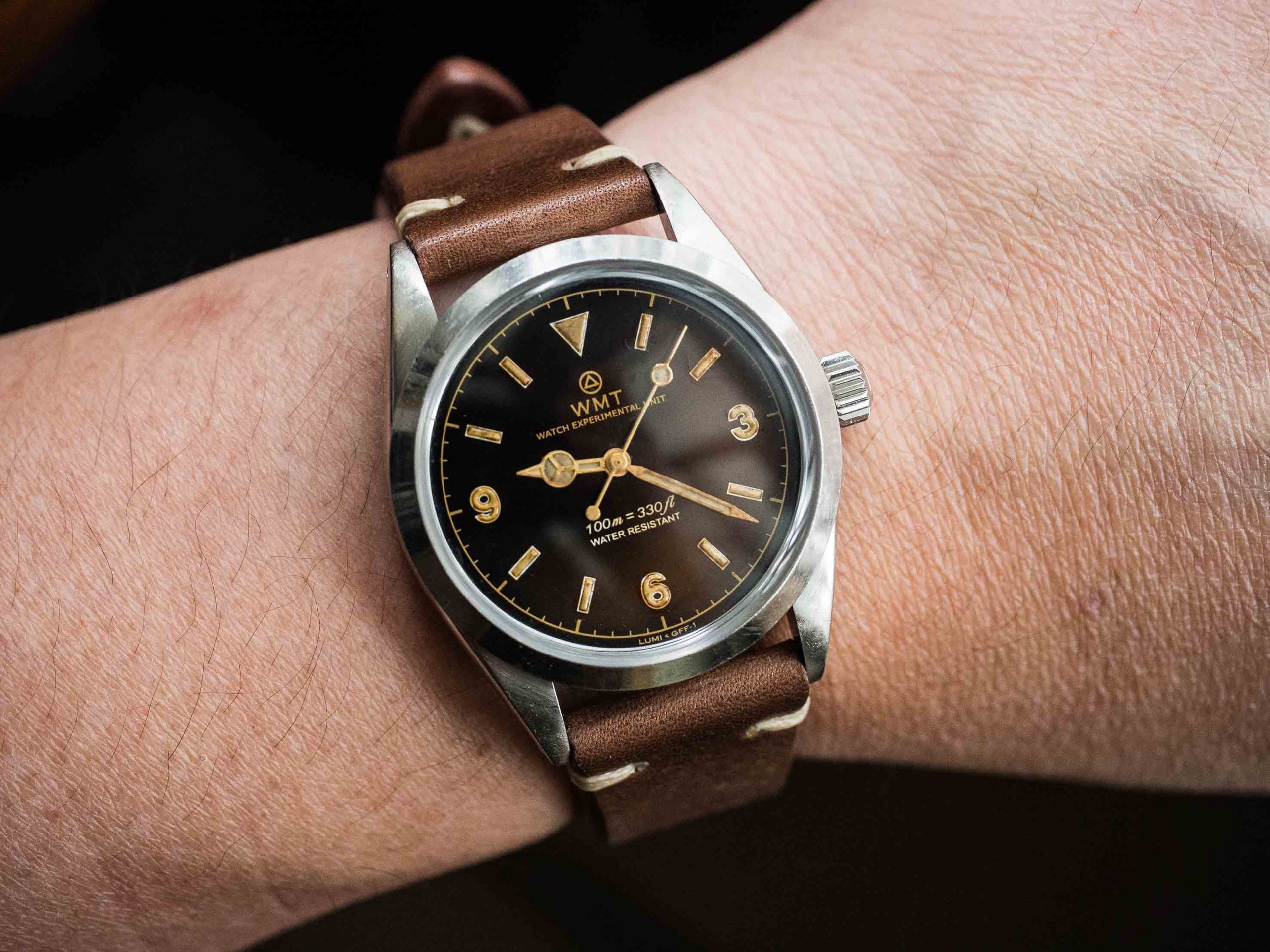 WMT Barracuda – Tropical Brown / Aged Edition / Metal Bracelet +