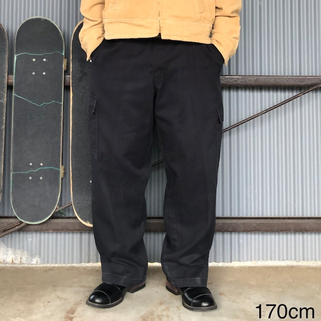 【90's】【W42×L30】Dickies   ワークパンツ　ブランドタグ　Vintage