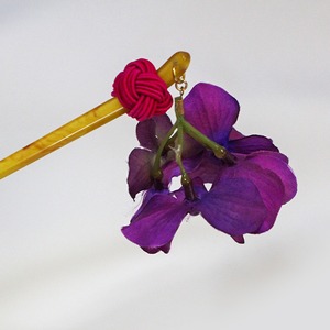 【suifuyouコラボ商品】紫陽花と玉結びのかんざし2（現品限り）