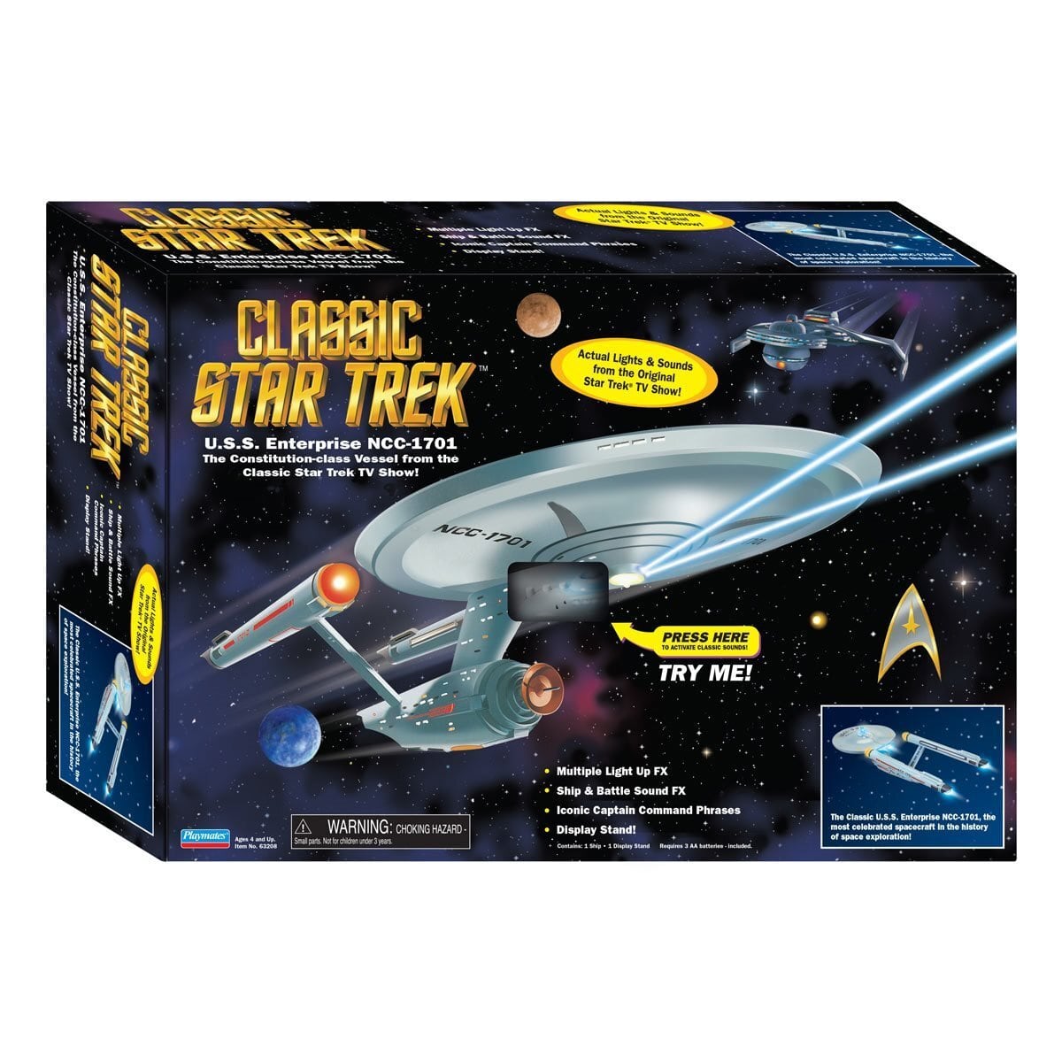 プレイメイト　スタートレック U.S.S.エンタープライズ NCC-1701