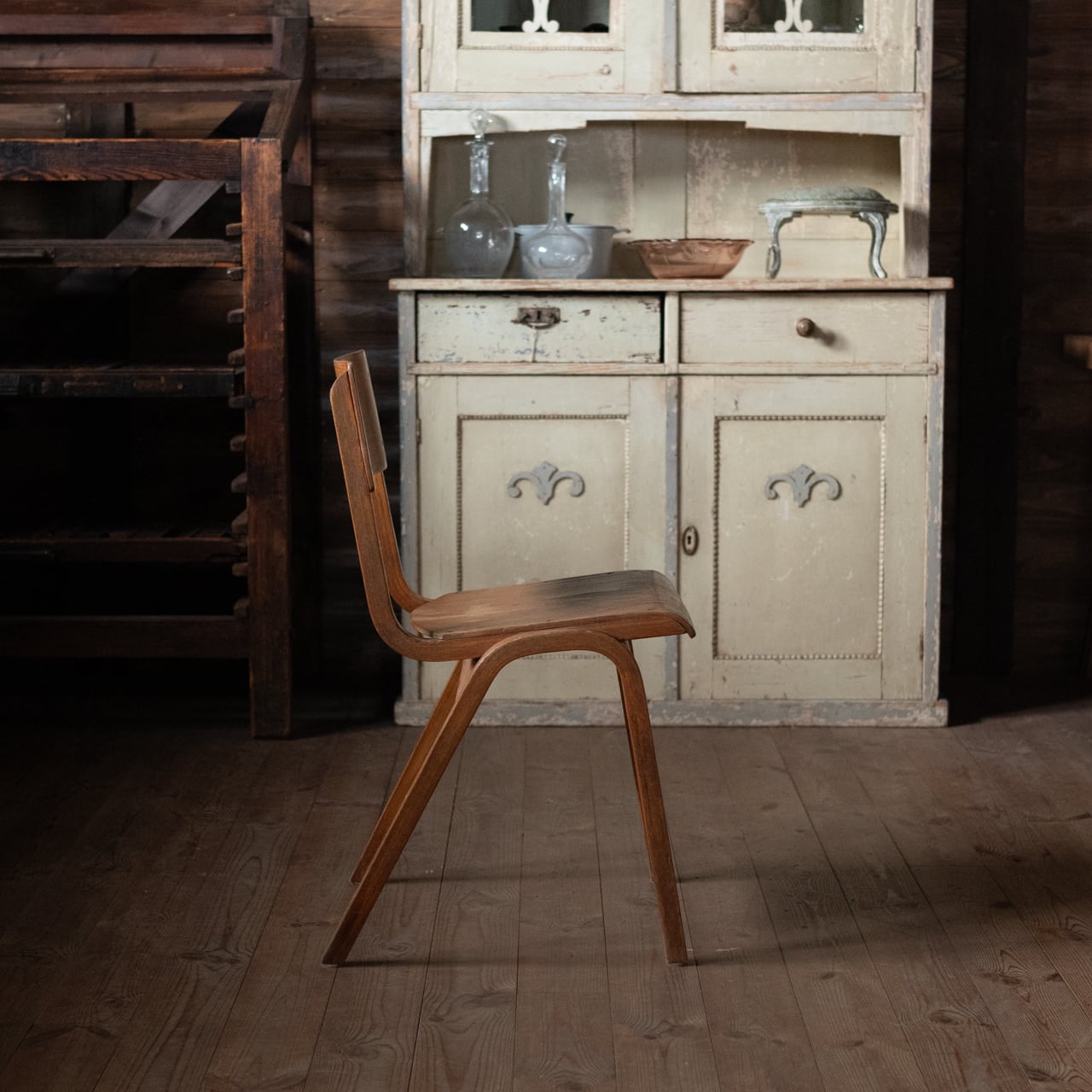 ヴィンテージ　スタッキング　スクールチェア　椅子　イギリス　トーネット　チェア ヴィンテージ スタッキング スクールチェア イス イギリス トー