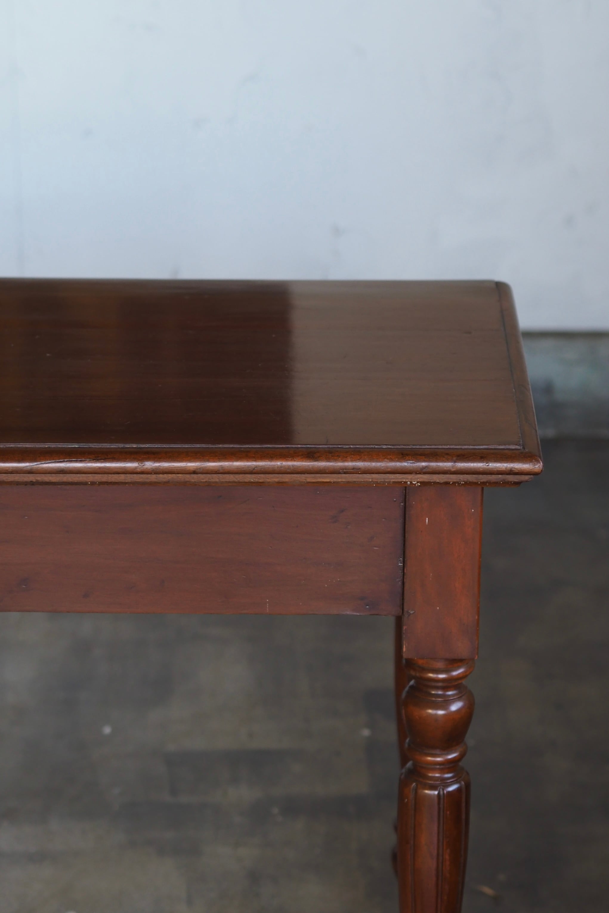 マホガニーコンソールテーブル-antique mahogany console table