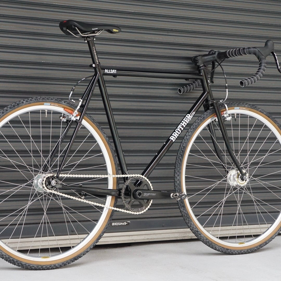 Brother cycles / ALLDAY Frame set(54 size)(Black) | 自転車と山道具