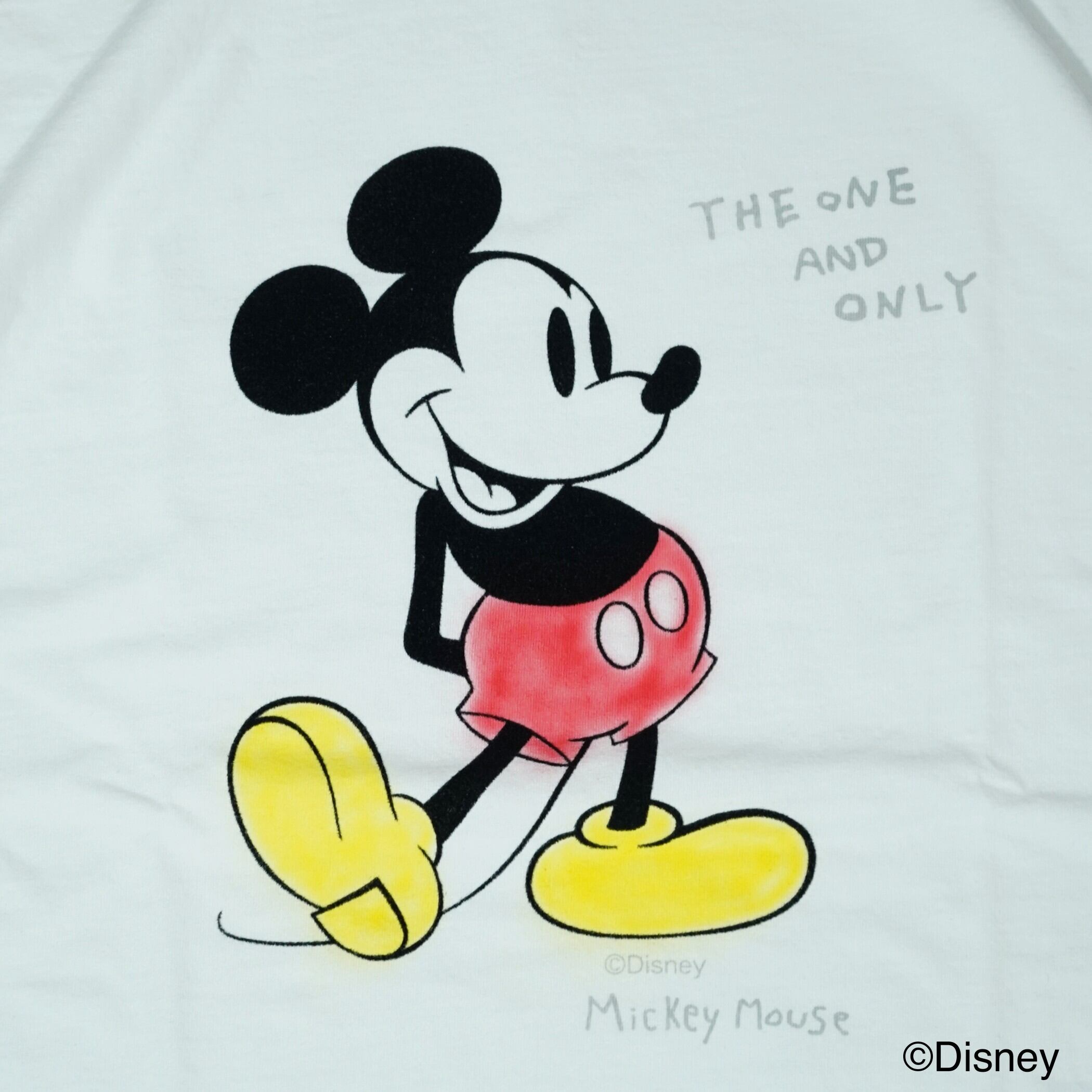ChahChah / DISNEY / VINTAGE FADED S/S TEE -WHITE- | ChahChah