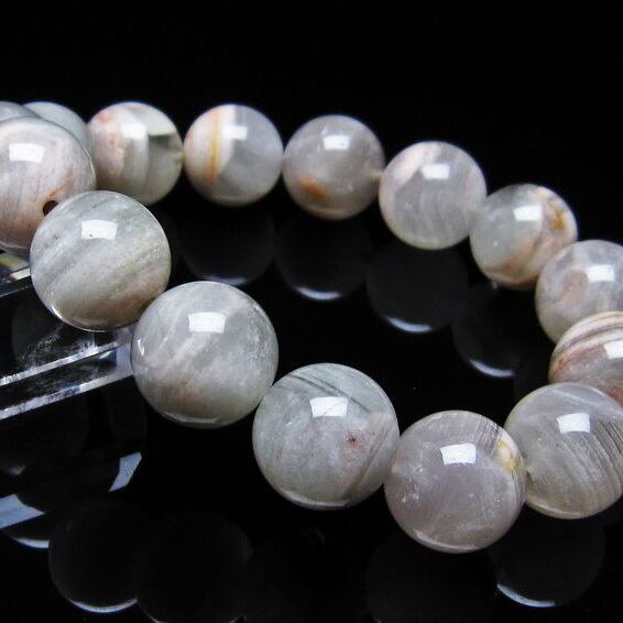 ファントム ブレスレット ホワイトファントム 15mm 一点物 メール便可 [M便 1/10] 111-19838