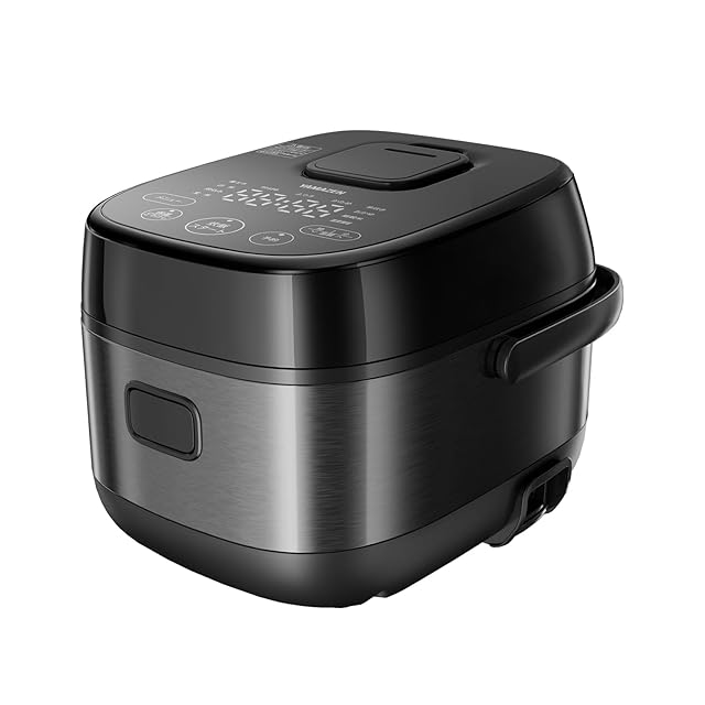 olayks 炊飯器 2合 一人暮らしミニ炊飯器 1.2リットル 取っ手付きの内