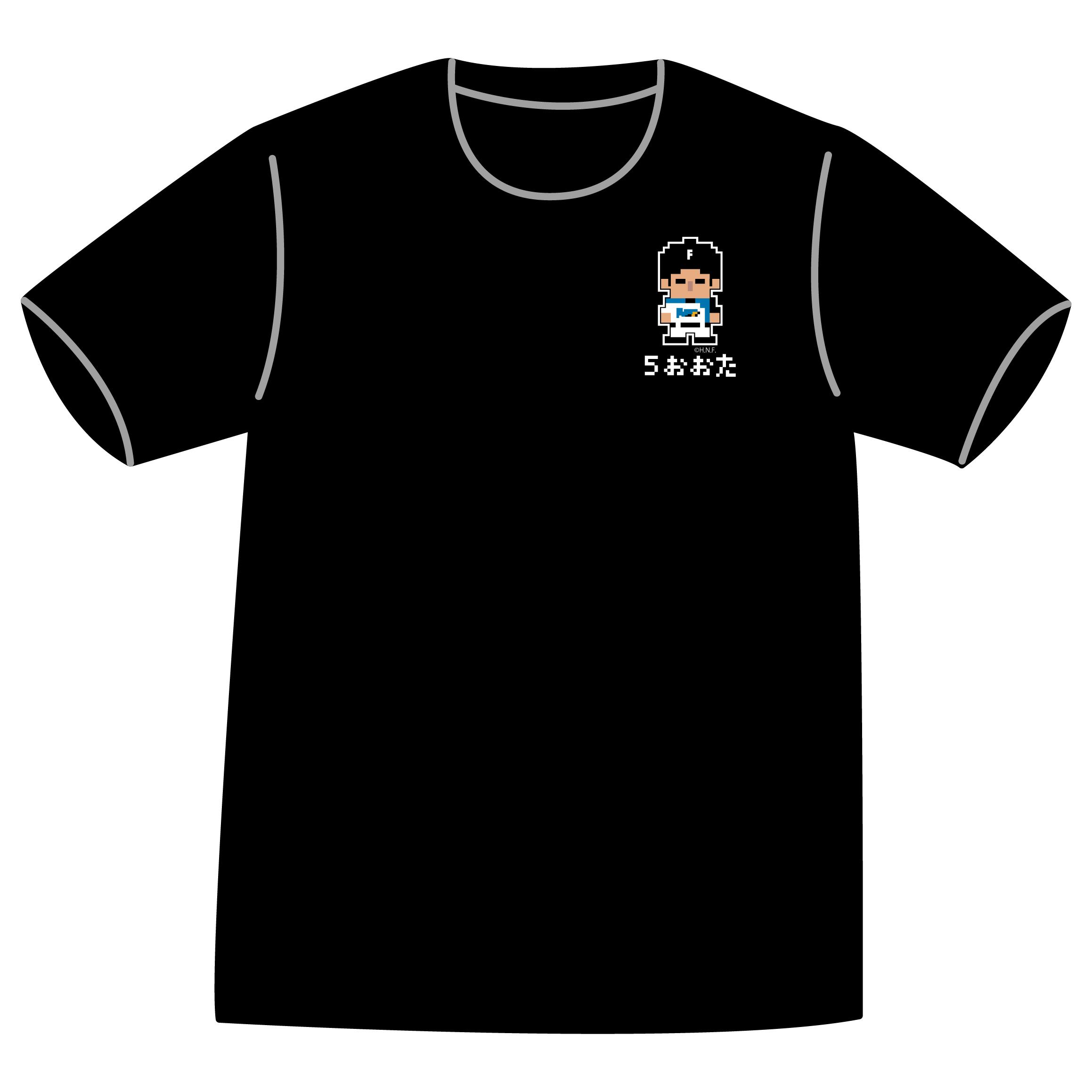 ドットファイターズ 「おおた」 Tシャツ ブラック