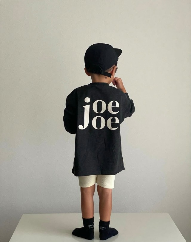 *即納* Joe Joe バックロゴロングT キッズ