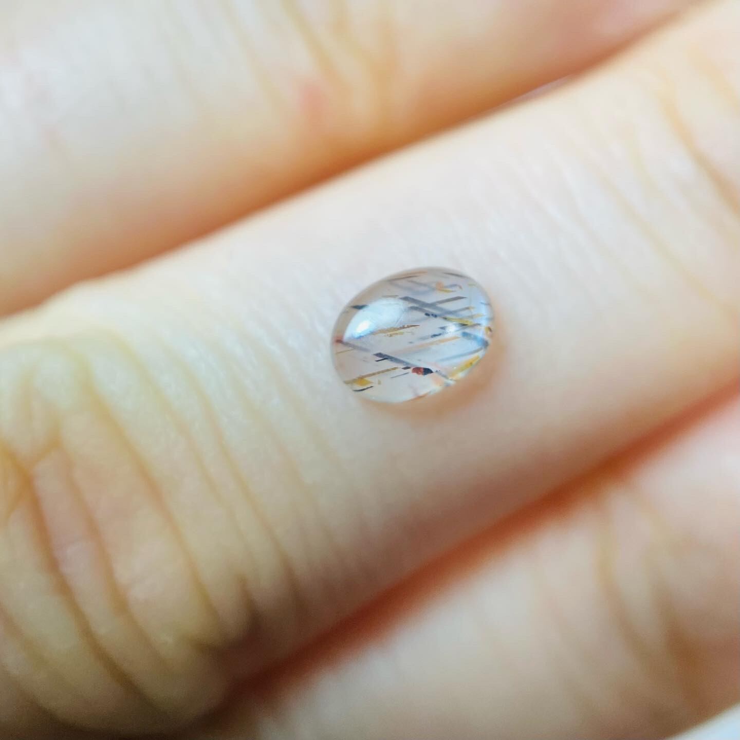 アートでレアなレインボーラティスサンストーン