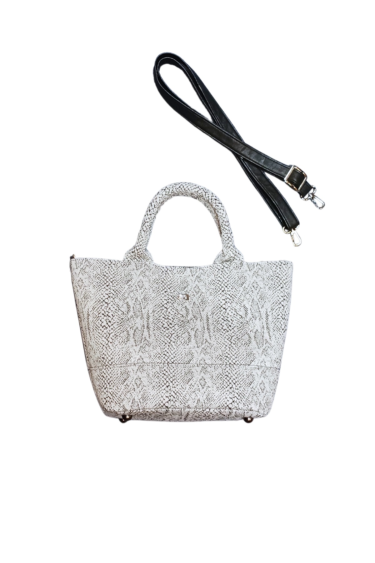 j-whiteパイソン3WAYミニショルダーバッグ 3WAY UNIVERSAL BAG】 White Python / ホワイトパイソン | 青木