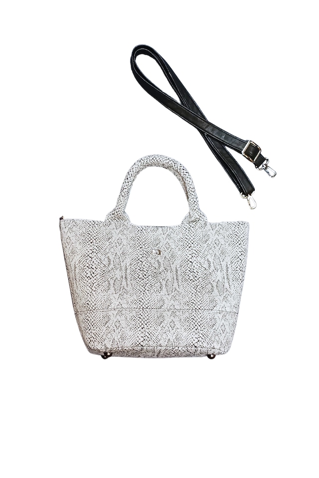 【3WAY UNIVERSAL BAG】 White Python / ホワイトパイソン