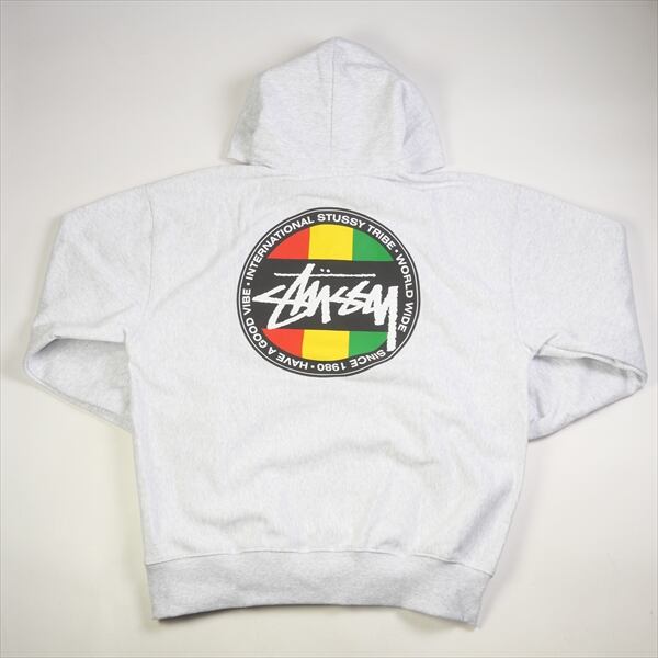 Size【L】 STUSSY ステューシー 23AW CLASSIC DOT HOODIE ASH HEATHER