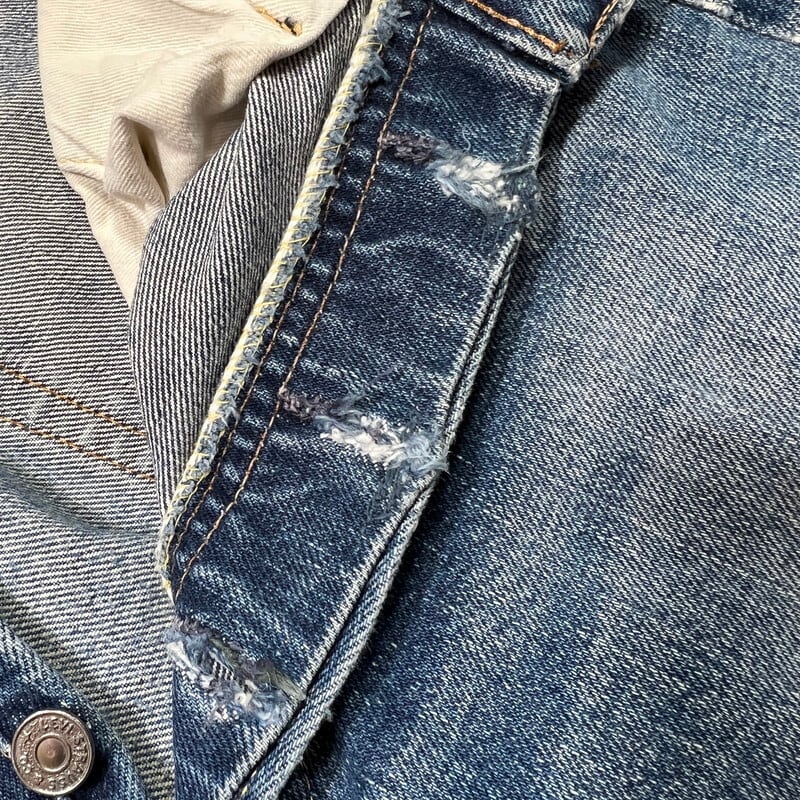 茶*ー様 60s levi's 501 BIGE ビッグE 足長R 希少ズレカン 1960's
