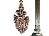 CHIEF ARROWHEAD METAL TAG