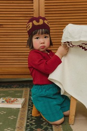 【取寄】avo レタリングビーニー FREE（周囲 36cm）｜冬服｜韓国子供服
