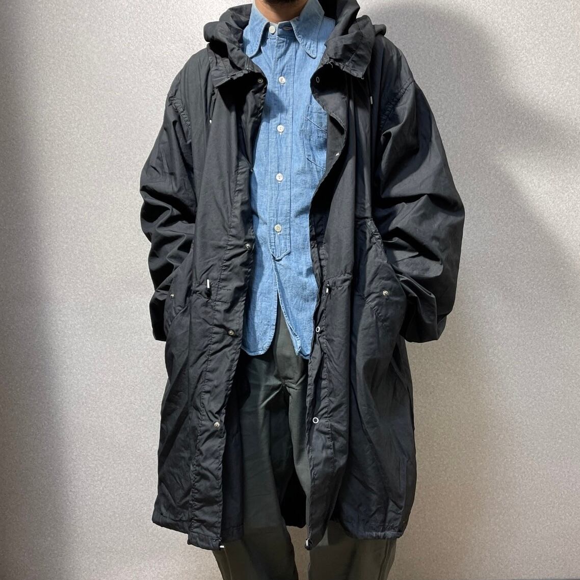 DEADSTOCK【U.S.ARMY】SNOW CAMO PARKA OVER DYED デッドストック
