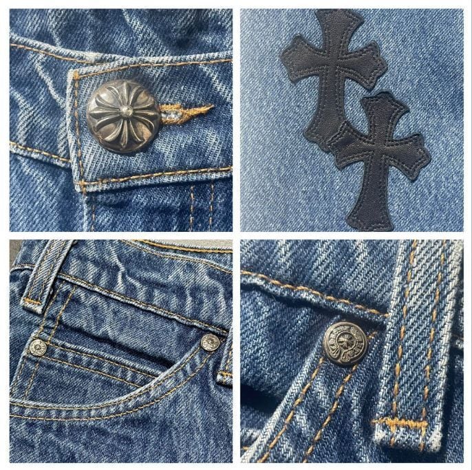 CHROME HEARTS クロムハーツ × LEVI'S.517 リーバイス クロスパッチ