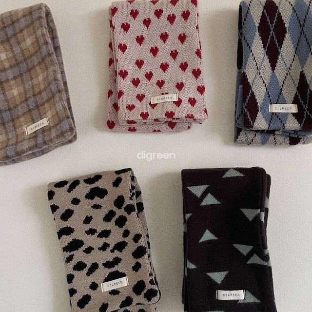 【即納】 digreen Soft and soft scarf dig_a_2