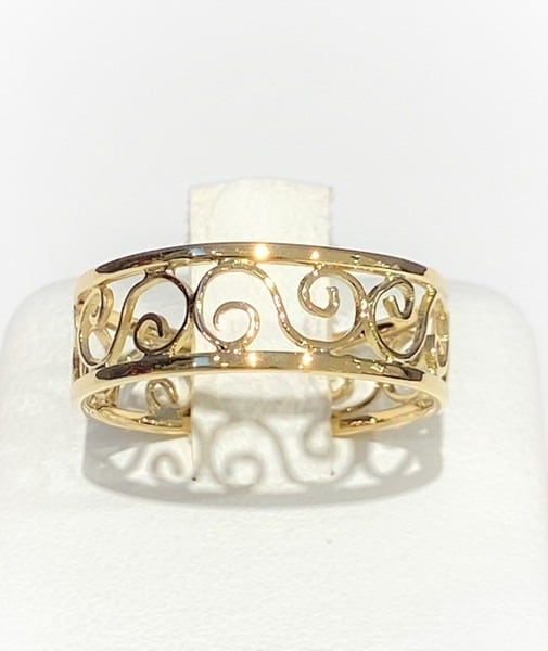 18金指輪】喜平リングトリプル #23号 12面 約3g K18ゴールド | meilstudio