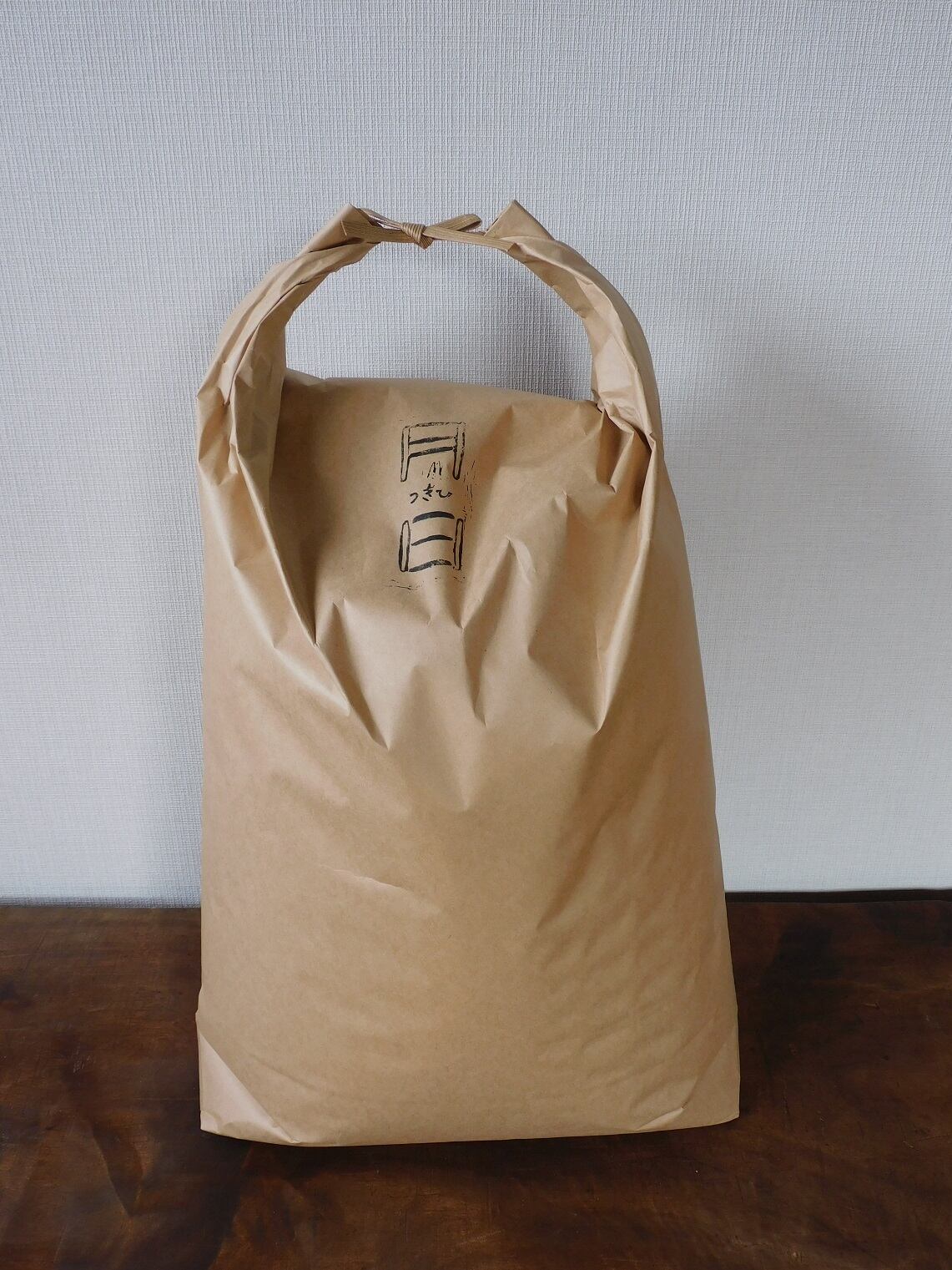２０kg　コシヒカリ(玄米)　つきひのおこめ｜自然栽培米の販売　令和４年産　自然栽培米