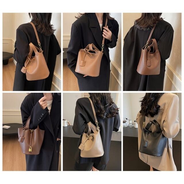 予約販売】バケツバッグ ショルダーバッグ 2WAY ハンドバッグ 予約販売】バケツバッグ ショルダーバッグ 2WAY ハンドバッグ