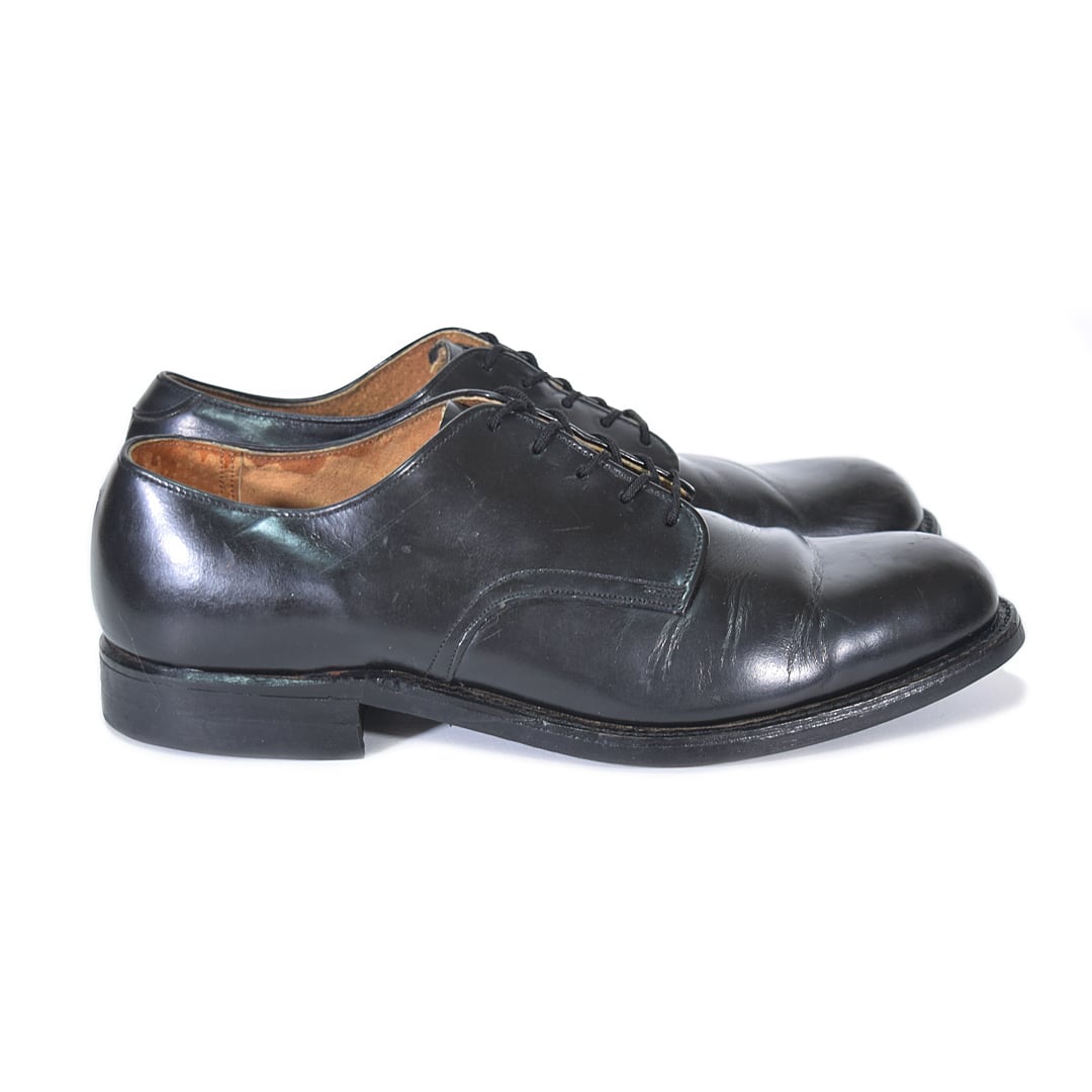 80s US NAVY サービスシューズ　7W 80s US NAVY サービスシューズ 米軍 ヴィンテージ INTERNATIONAL SHOE