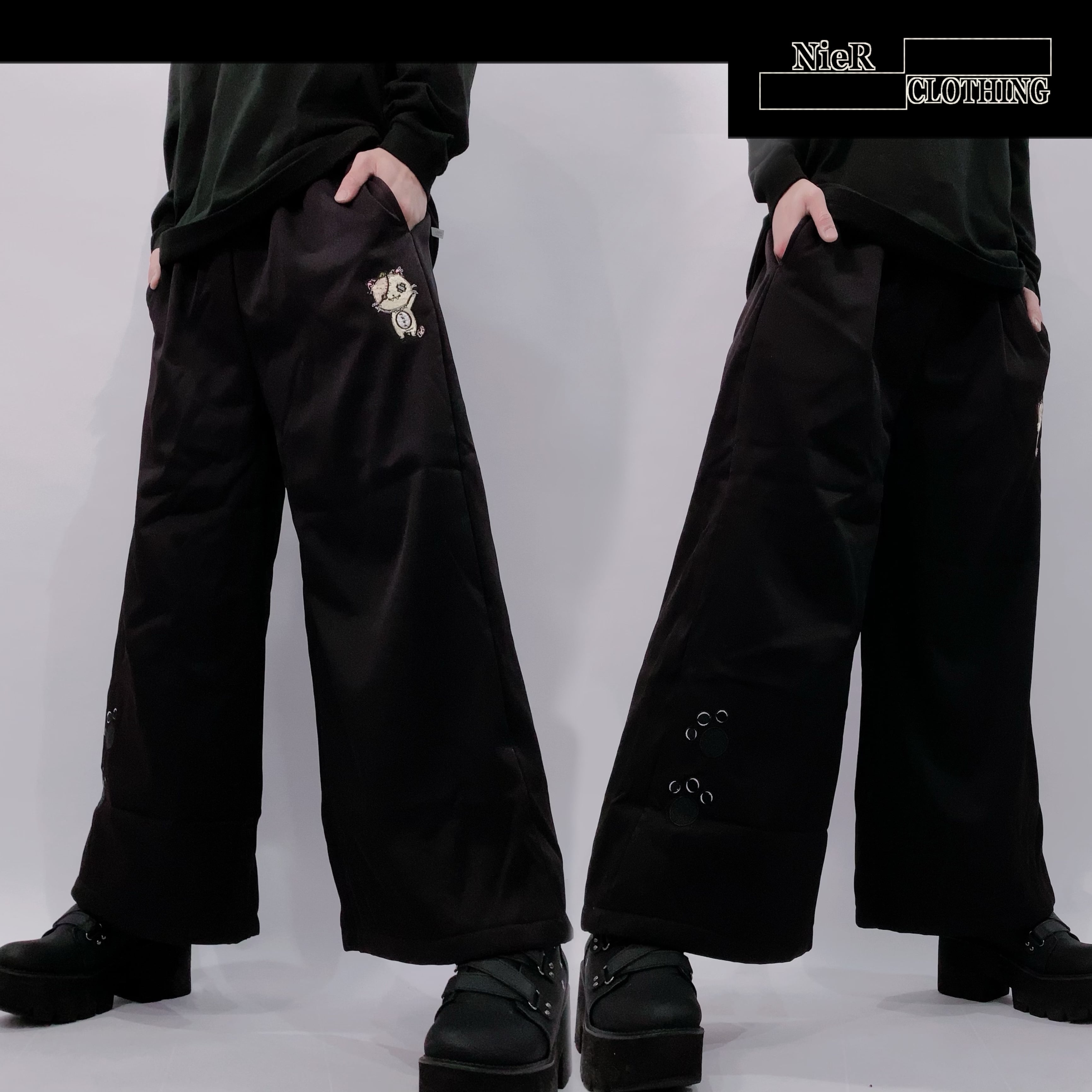 NieR 春用軽量BUCKLE PANTS