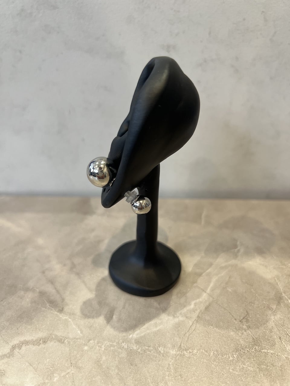 【SELECT】リバーシブルメタルボールピアス 1ペア