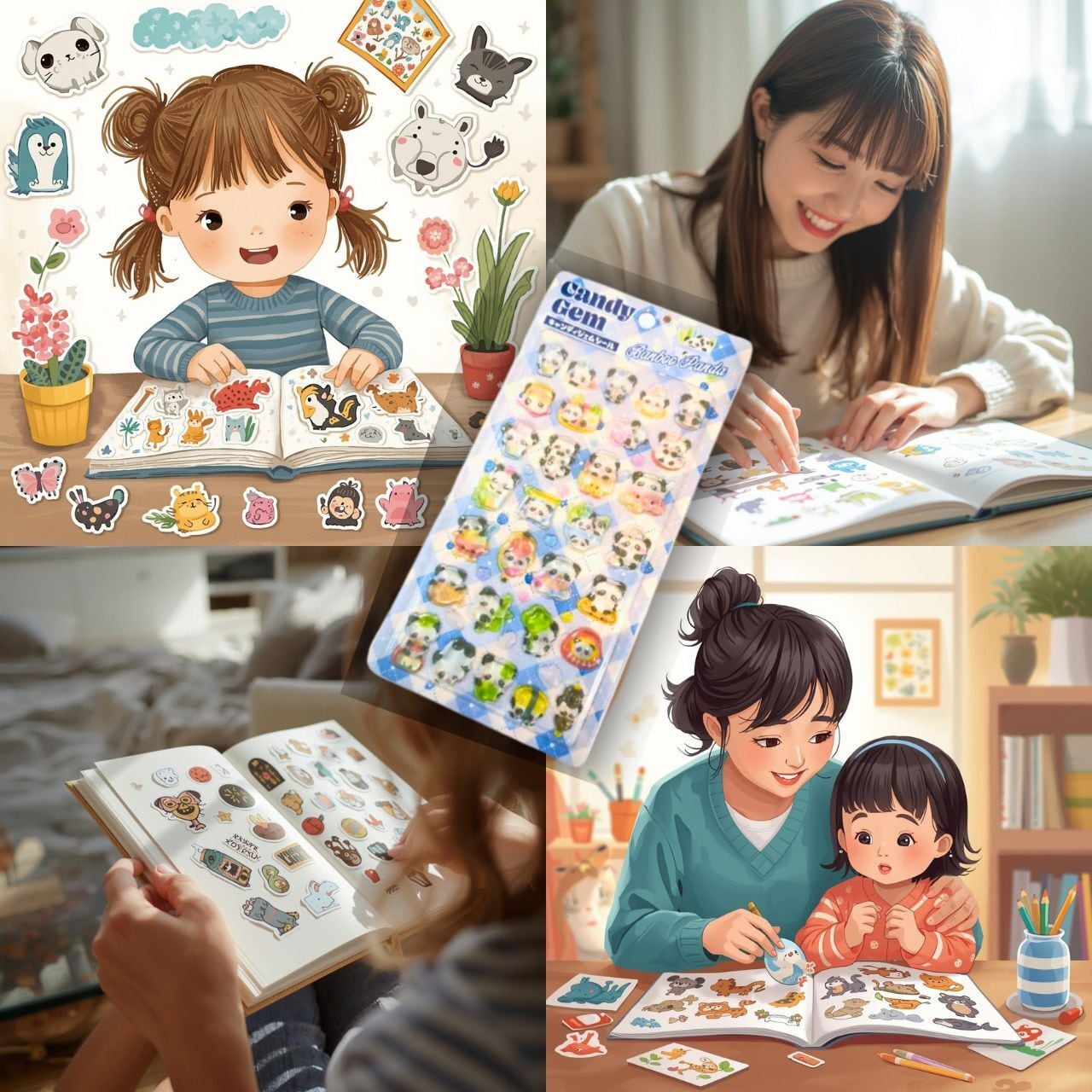 コンプリート12種セット】【20％OFF】【キャンディジェムシール2
