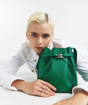 [VUNQUE] Perfec Fortune Basket Shoulder M Green